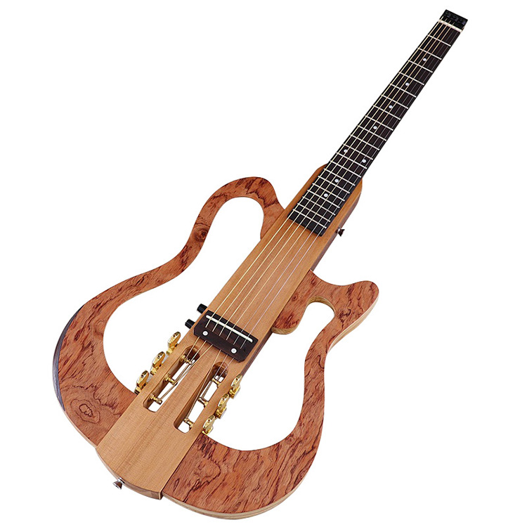 Accurate Tuning and Smooth Play: 39 Inch Foldable Classical Guitar, Solid Wood, OEM