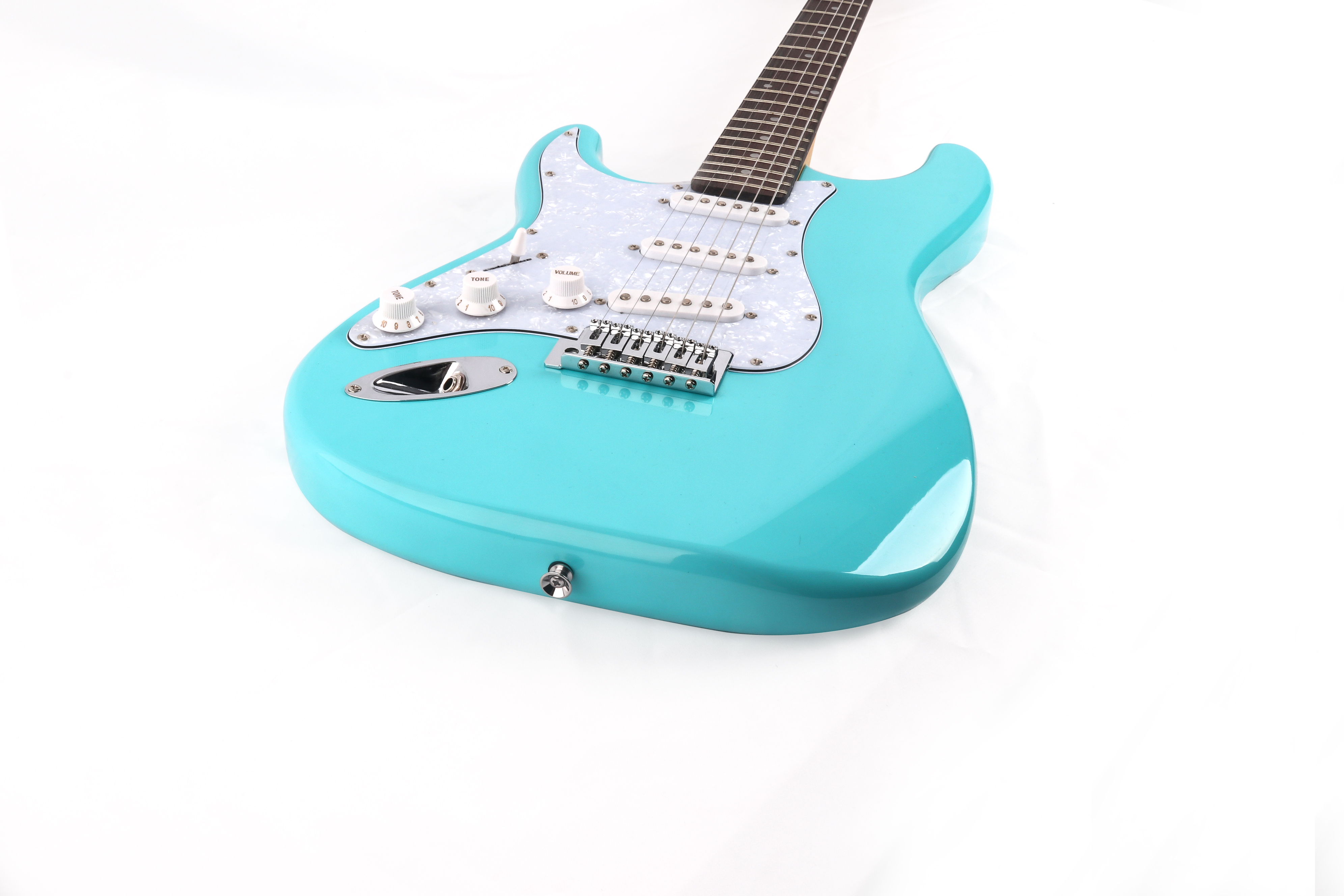 Smiger Custom Brand Wholesale Left ST Guitar Price 22 Frets Upgrade Left Handed Electric Guitar 6 Strings