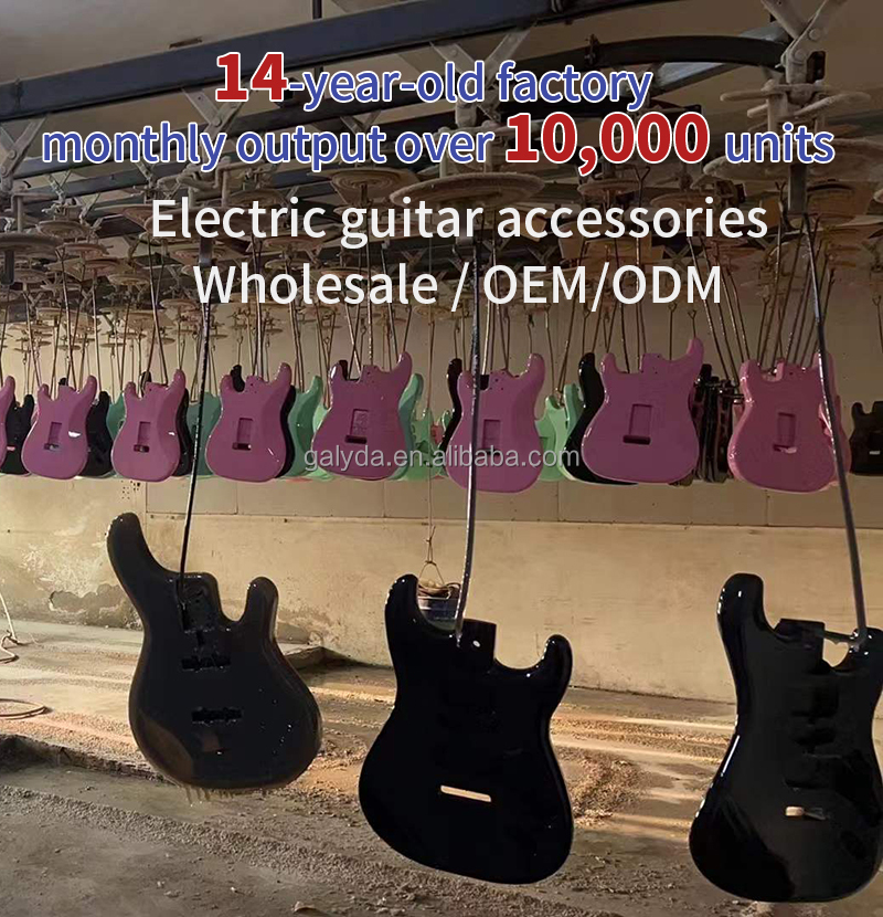 Factory wholesale OEM/ODM ST/TL/ LP Electric Guitar with Pickups Rosewood Fingerboard