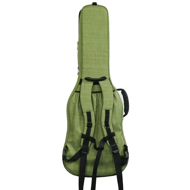 Durable Nylon Electric Guitar Gig Bag with Backside Pocket for Storage
