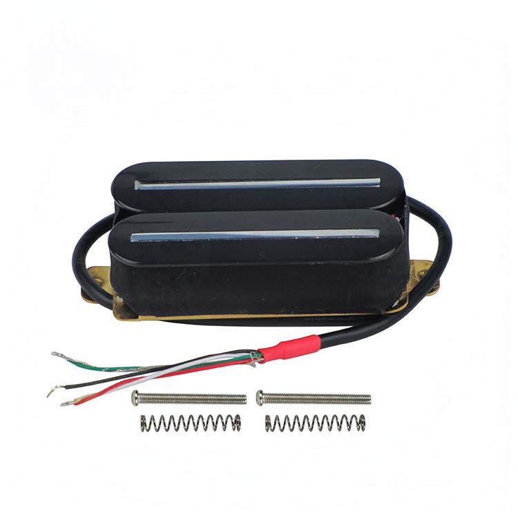 Wholesale Dual Rail Humbucker Electric Guitar Pickup, Double Coil with Coil Split Function, Guitar Replacement Parts