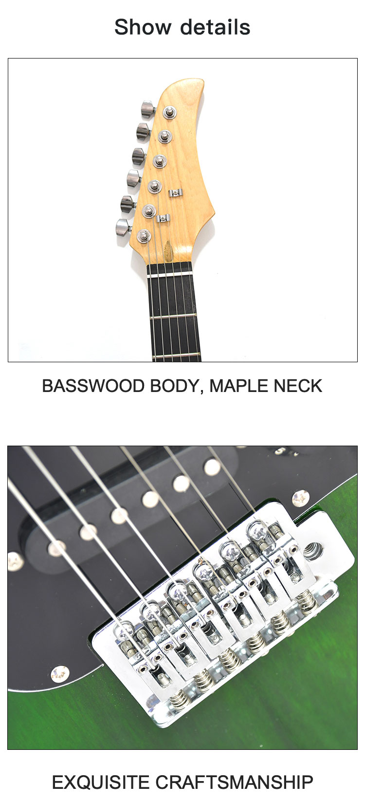 Electric Guitar Color Variants