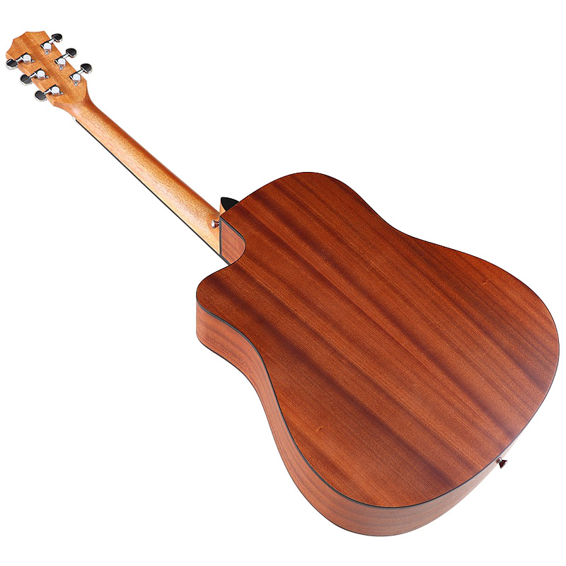 41 Inch 6 String Spruce Plywood Log Matte Acoustic Guitar for Boys and Girls Playing and Singing