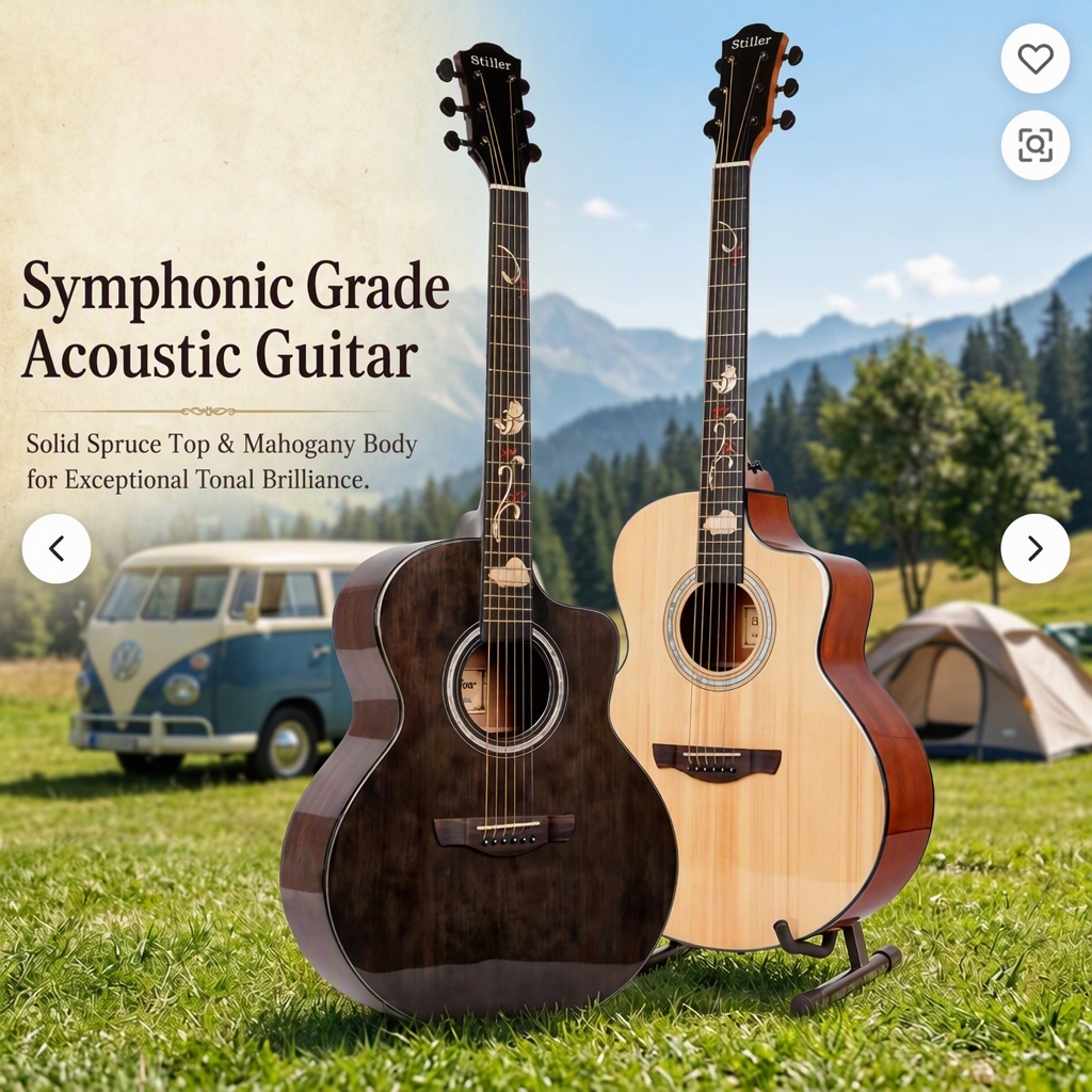 OEM&amp;DFTF Wholesale Hot Sale Wood Guitar Spruce Top 41 Inch High Quality Manhogany Back Graffiti Fretboard Gloss Lacquer