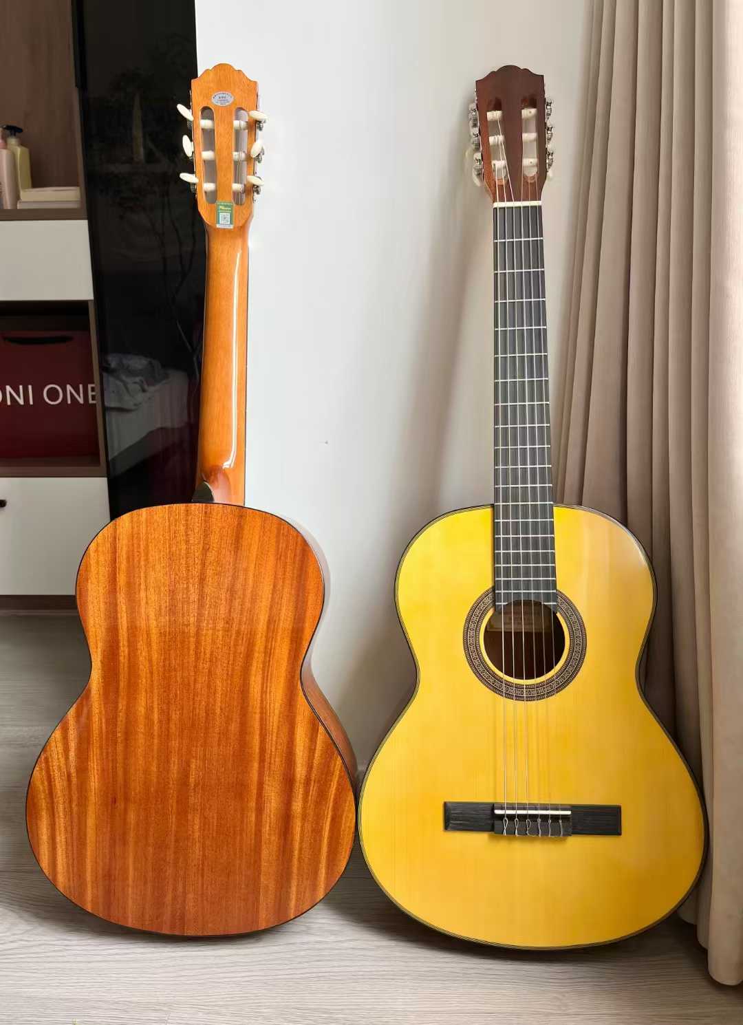 Bullfighter MS-3612 Professional Laminate Classical Acoustic Guitar with 36 Inch Body Rosewood Fingerboard Nylon Strings