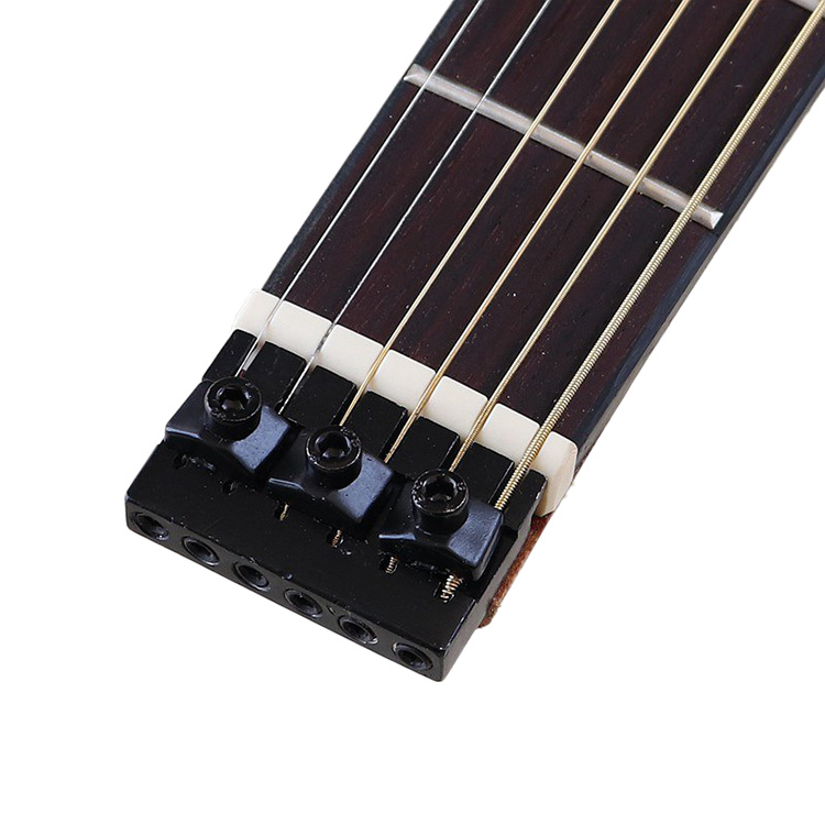 Accurate Tuning and Smooth Play: 39 Inch Foldable Classical Guitar, Solid Wood, OEM