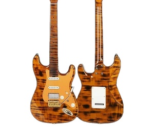 Left Handed Jazz Semi Hollow Electric Guitar