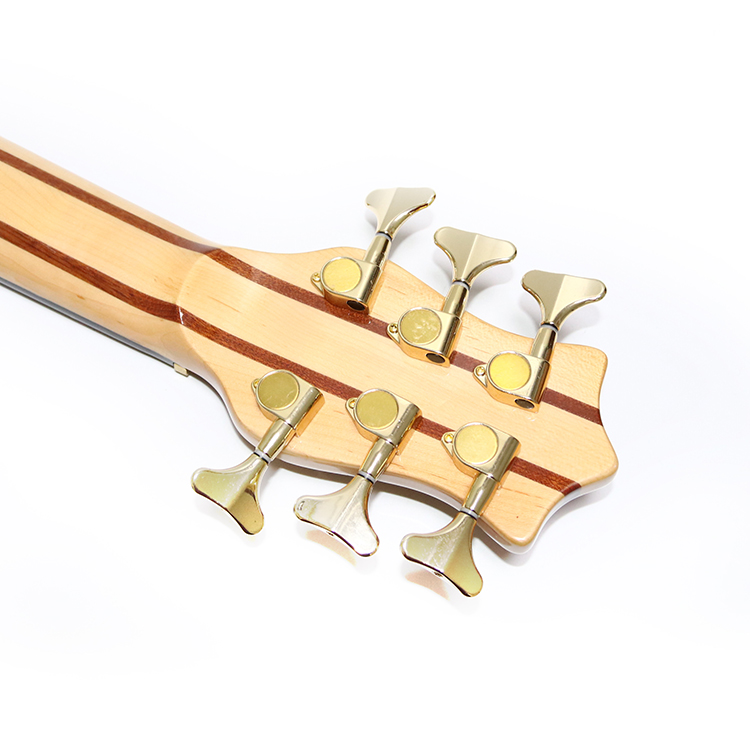 Factory High-end OEM ODM Wholesale Neck-Thru Electric Bass - 6-String Professional Bass Guitar with Competitive Pricing
