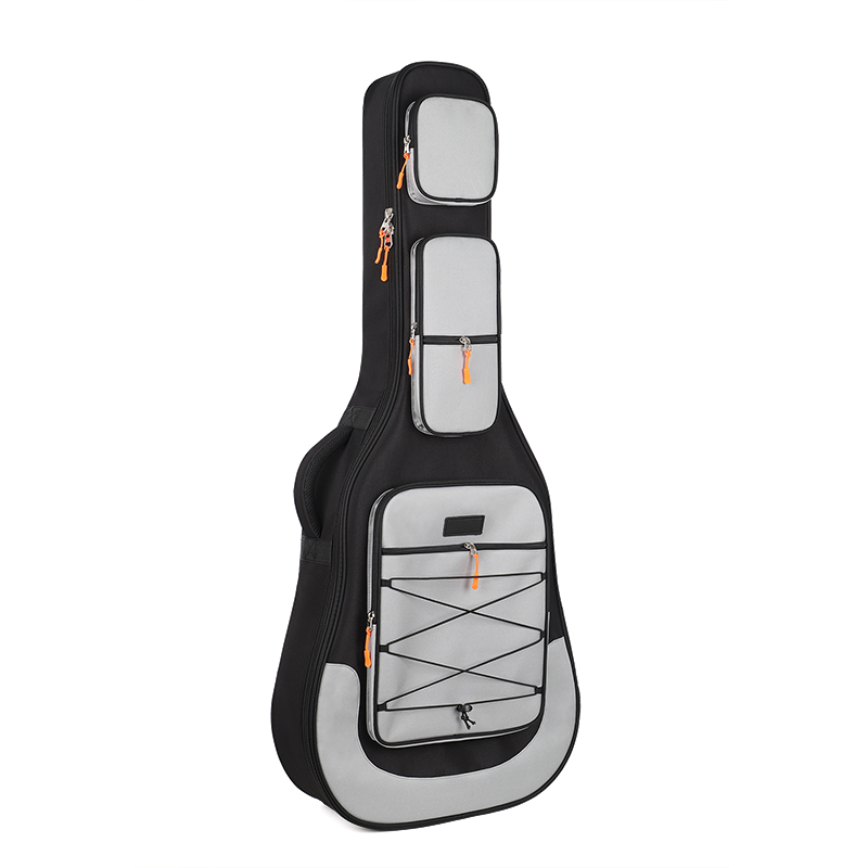 Factory Wholesale Waterproof Acoustic Guitar Bag 40/ 41 Inch Thick Foam Padded Double Shoulder Guitar Gig Bag With Big Pockets