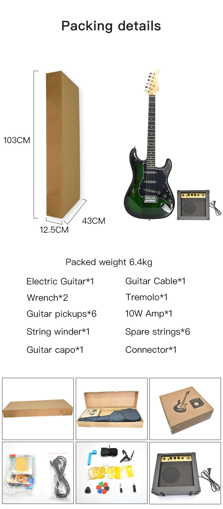 Electric Guitar Pickups Display