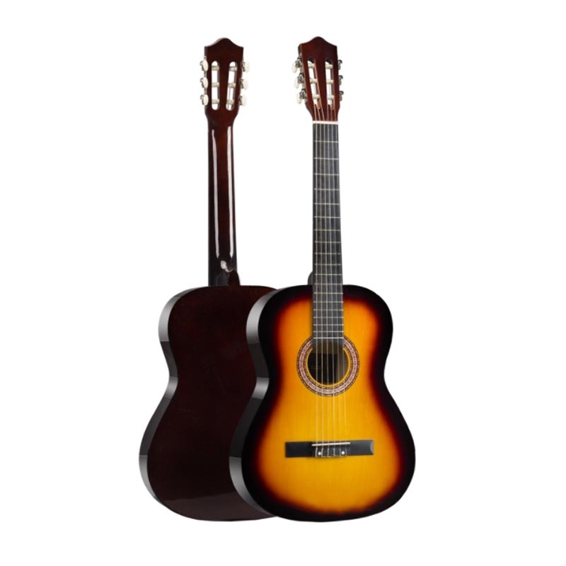 High Quality 38-Inch Classical Guitar with Nylon Strings Handmade and OEM Service Direct From China Factory Wholesale
