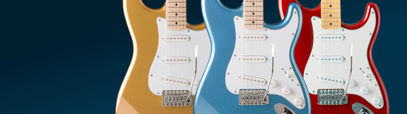Jay Turser 300 Series Electric Guitars stage display