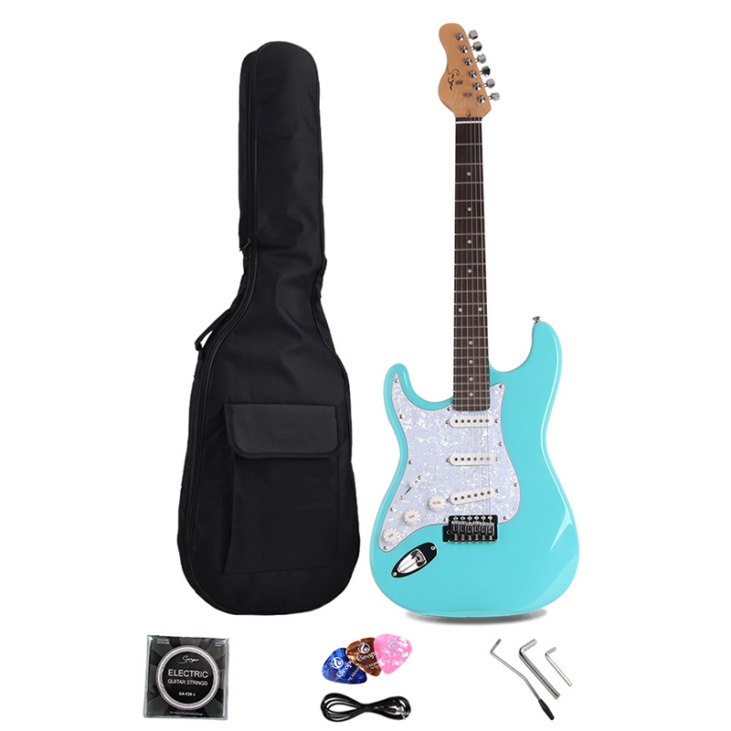 L-G1-FB-L Left-hand Electric Guitar with 3 Single Pickups, Rosewood Fingerboard, ST Electric Guitar Left-hand.