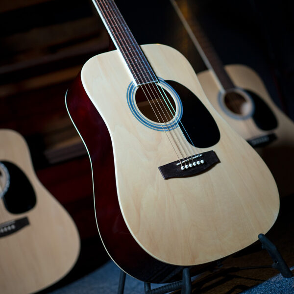 Jay Turser JJ45 neck joint and mahogany heel profile
