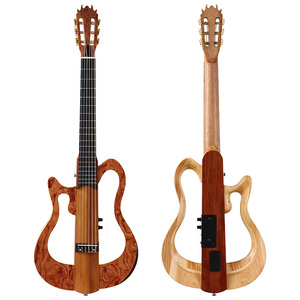 Wholesale 39-inch 6-string left-handed silent guitar OEM