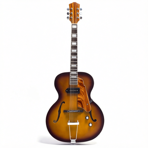 GROTE Semi Hollow Electric Guitar Maple Rosewood Fretboard 22 Frets H-H Pickups