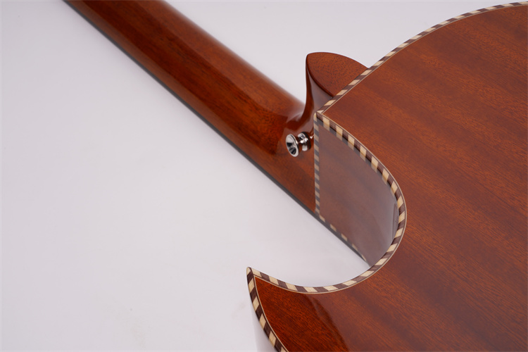 Factory Direct Sale 10-String Acoustic Guitar Bajo Quinto Florentine Mexican Style Spruce Top Mahogany Rosewood Fingerboard
