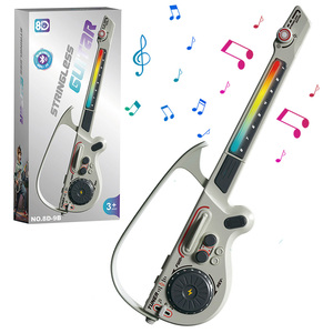 Educational Children Electric DJ Guitars Musical Toy Instruments