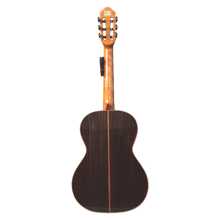 High quality 36 Inch Full Solid Red Pine rosewood back Classical Guitar 6 String Acoustic Nylon Guitar for Professionals
