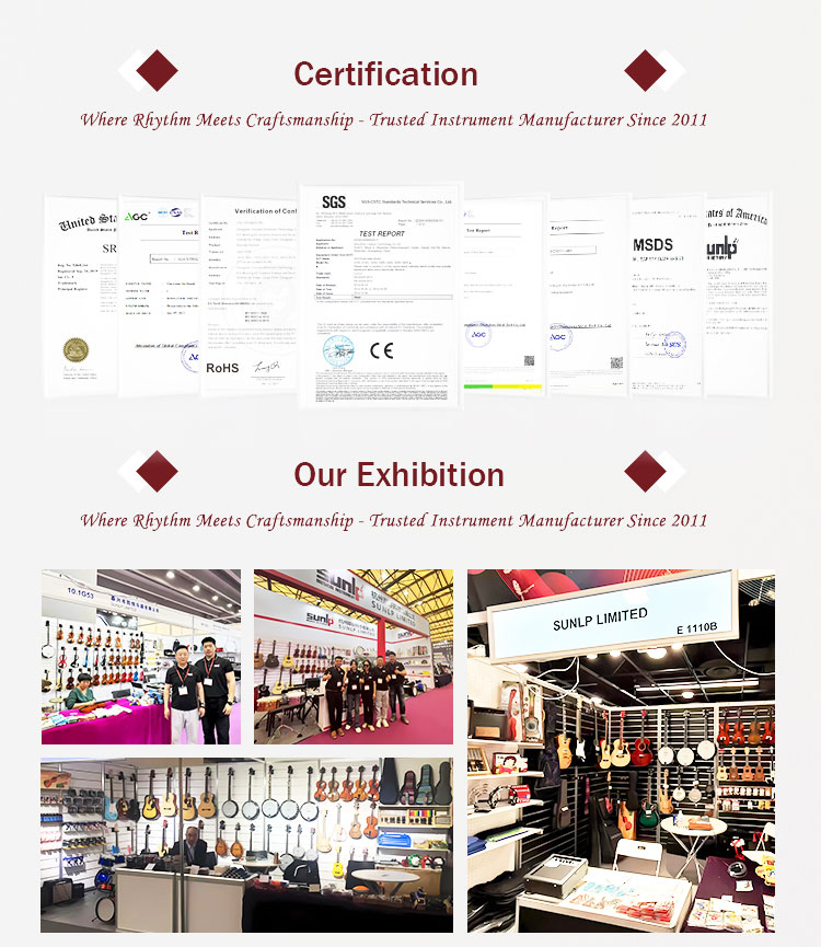 Certifications and Exhibition