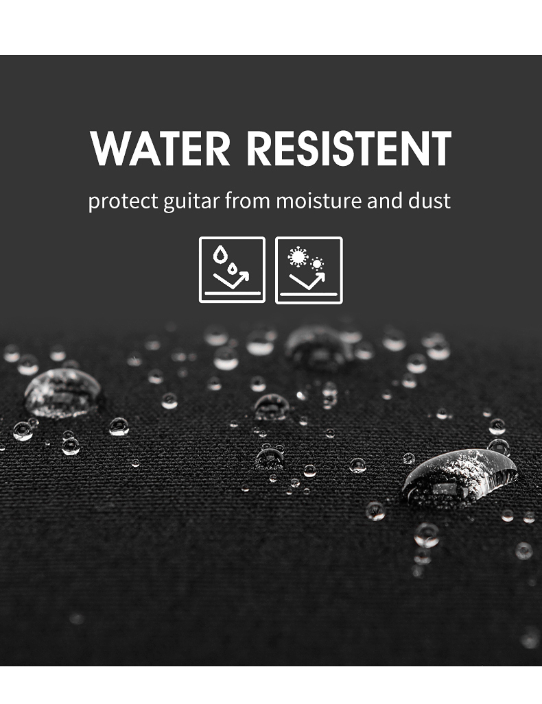 Factory Wholesale Custom Logo No MOQ 40 Inch 41 Inch Acoustic Guitar Bag Waterproof Guitar Case Soft Light Weight Guitar Gig Bag