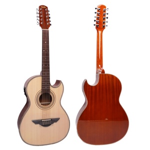 10-String Acoustic Bajo Quinto Florentine Cutaway