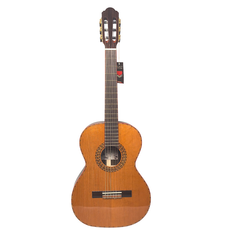 High quality 36 Inch Full Solid Red Pine rosewood back Classical Guitar 6 String Acoustic Nylon Guitar for Professionals