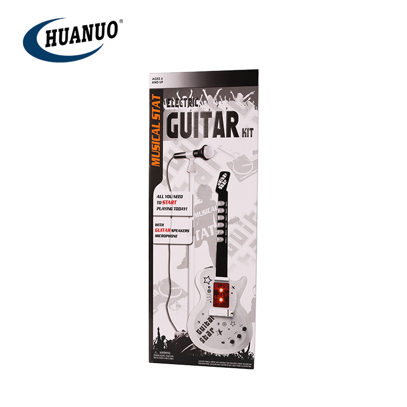 Kids Electric Musical Guitar Toy With Speakers and Microphone Combination