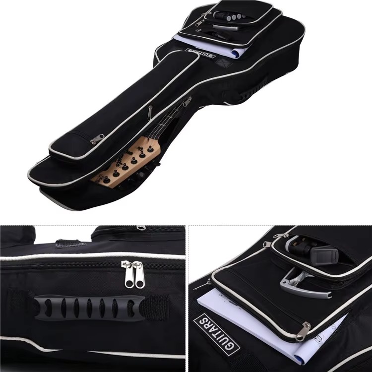 Wholesale 40"/ 41" 8M Pad Acoustic Guitar Gig Bag Waterproof Gig Bag With Dual Adjustable Shoulder Strap Instrument Bags &amp; Cases