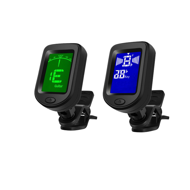 T75 Wholesale Clip-On Chromatic Guitar Tuner Electric Charging Plastic Stringed Instruments Parts Guitar &amp; Bass Accessories