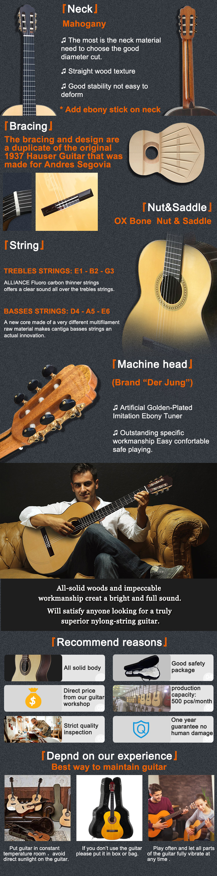 Classical Guitar Craftsmanship
