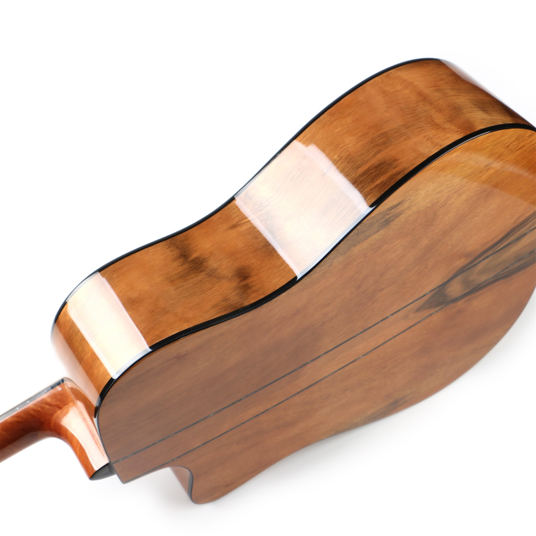 Wholesale China Factory OEM Custom 41 Inch Acoustic Guitar - Full Size Spruce Solid Wood, Glossy Finish, Lightweight
