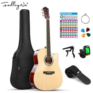 41-Inch Custom Left Handed Archtop Acoustic Guitar