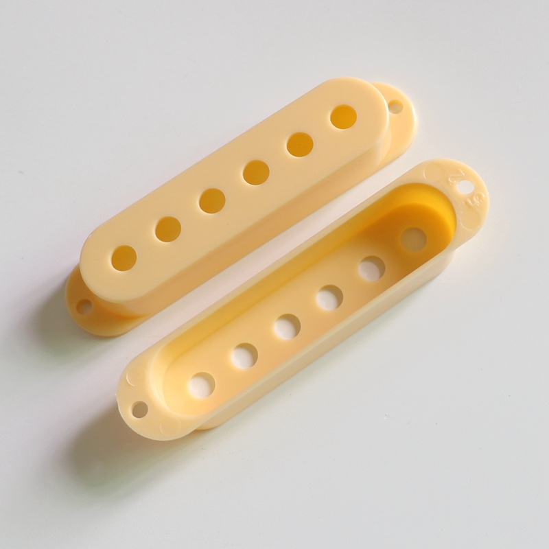 Donlis PC01 Wholesale 18mm Wide Single Coil ST Guitar Pickup Covers for Replacement Plastic Parts with 48/50/52mm String Spacing