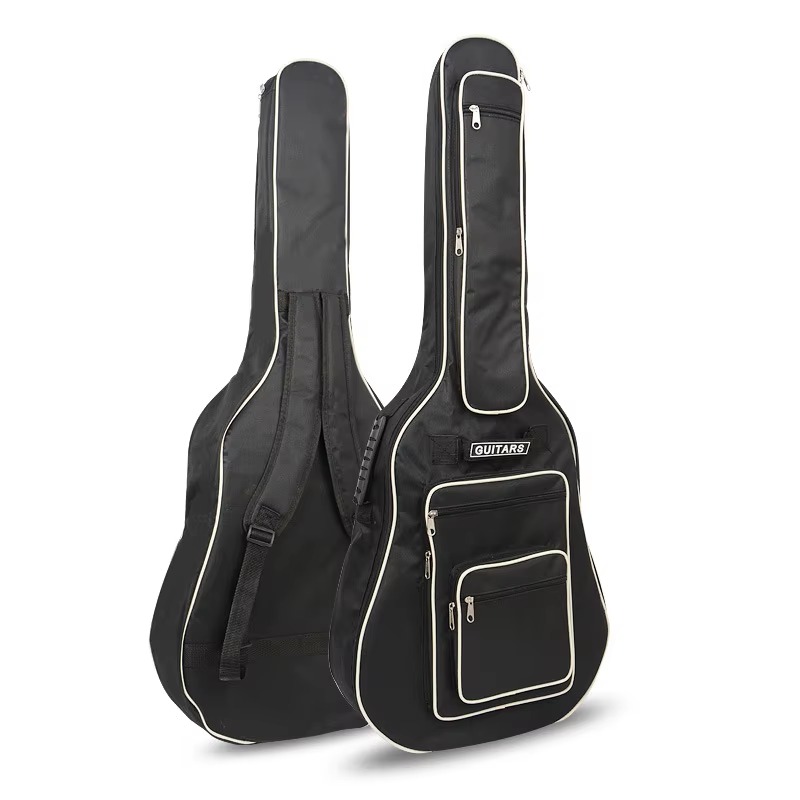 Wholesale 40"/ 41" 8M Pad Acoustic Guitar Gig Bag Waterproof Gig Bag With Dual Adjustable Shoulder Strap Instrument Bags &amp; Cases