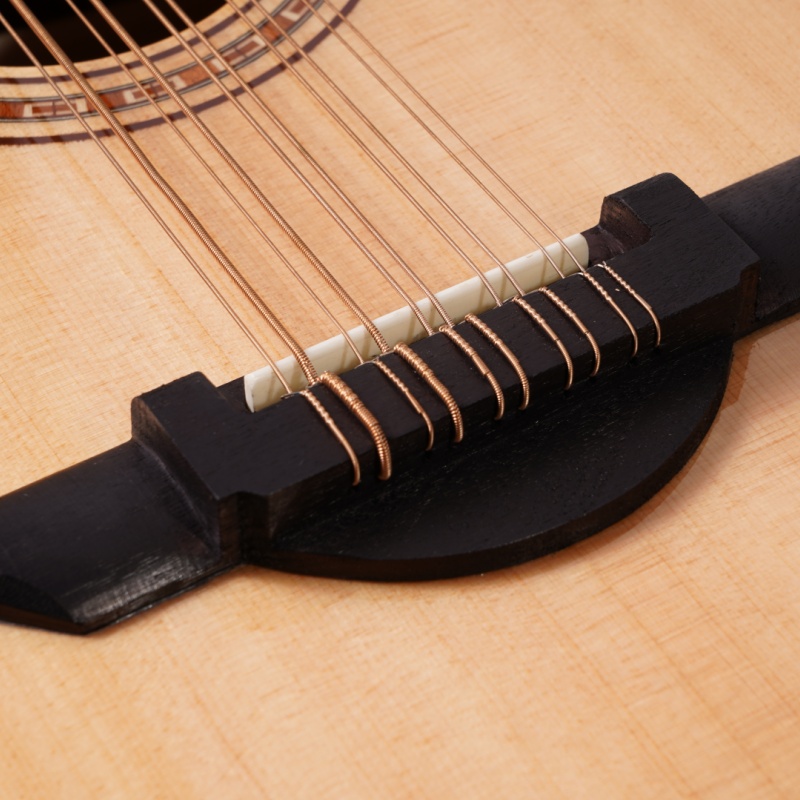 Factory Direct Travel Guitar - 10-String Acoustic Bajo Quinto Florentine Mexican Style Spruce Top Mahogany Fingerboard