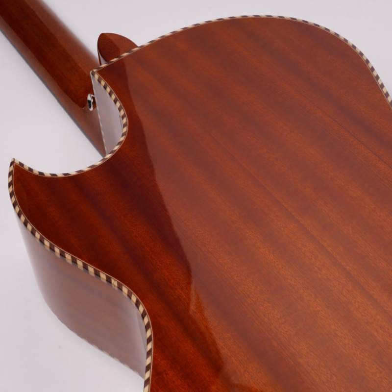 Factory Direct Travel Guitar - 10-String Acoustic Bajo Quinto Florentine Mexican Style Spruce Top Mahogany Fingerboard