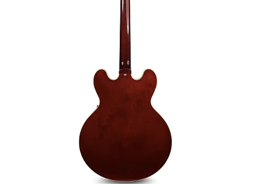Cherry Red Semi-Hollow Electric Guitar
