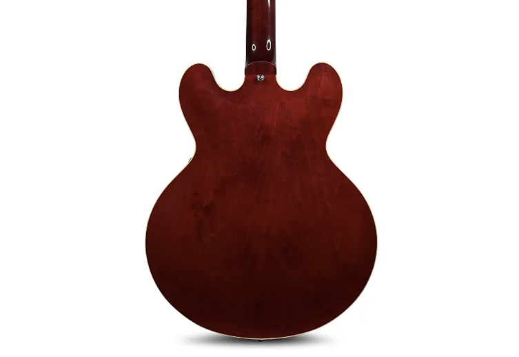 Cherry Red Semi-Hollow Electric Guitar