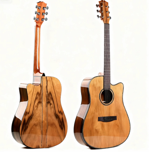 China Factory OEM Custom 41 Inch Full Size Solid Spruce Acoustic Guitar
