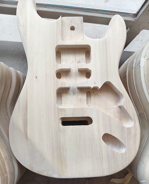 Headstock and Body Shape Option 3